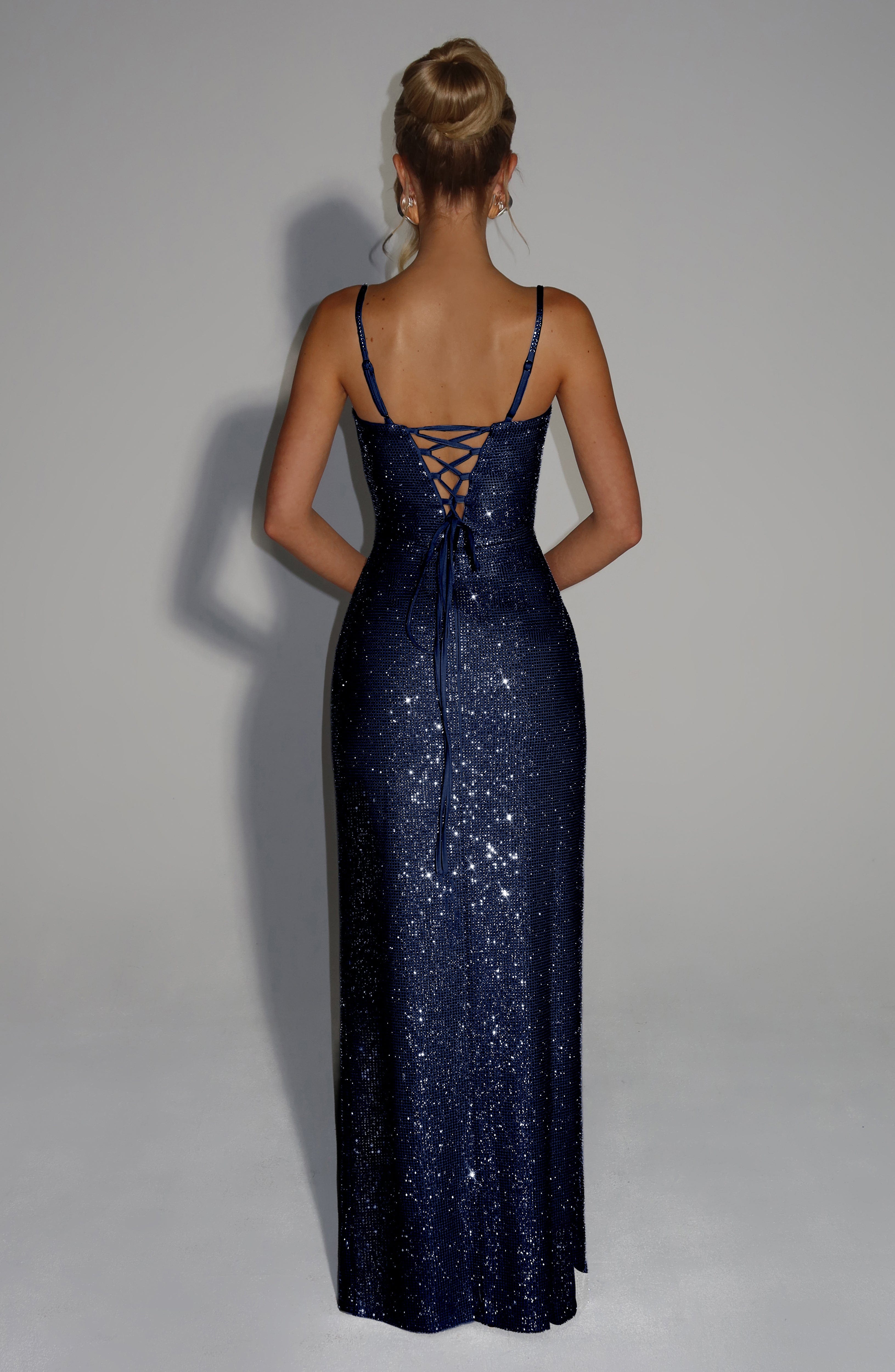 Ashton Maxi Dress - Navy Dress Babyboo Fashion Premium Exclusive Design