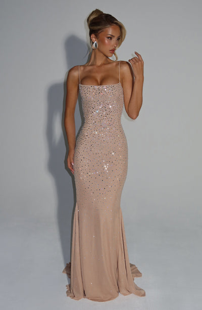 Lorelei Gown - Nude Dress Babyboo Fashion Premium Exclusive Design