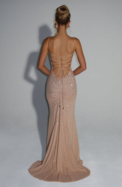 Lorelei Gown - Nude Dress Babyboo Fashion Premium Exclusive Design
