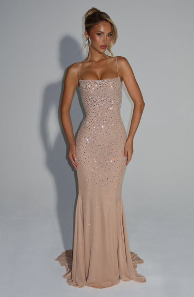 Lorelei Gown - Nude Dress Babyboo Fashion Premium Exclusive Design