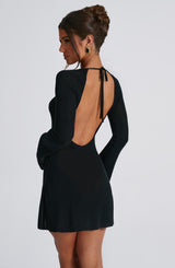 Adalee Mini Dress Nero