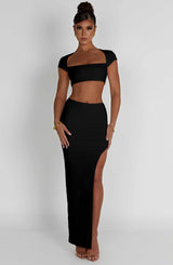 Gonna Maxi Abbinata - Nero