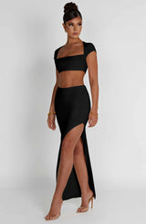 Gonna Maxi Abbinata - Nero