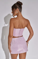 Top Aimee Rosa Scintillante