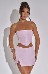 Top Aimee Rosa Scintillante