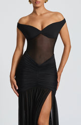 Abito Alaia Maxi Nero