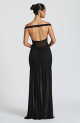 Abito Alaia Maxi Nero