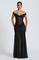 Abito Alaia Maxi Nero