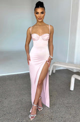 Abito da sera in rosa