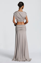Amara Top - Light Grey