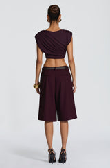 Amara Top - Plum