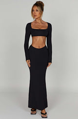 Abito Maxi Nero