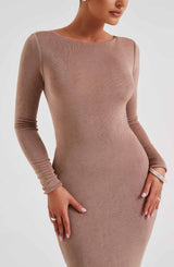 Abito Maxi Anastassia Cioccolato