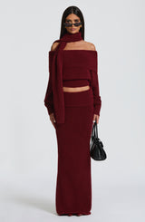 Andie Top - Burgundy