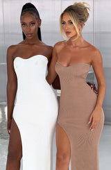 Abito Maxi Angela Mocha