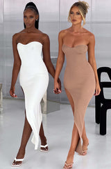 Abito Maxi Angela Mocha