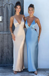 Abito da Sera Anja Maxi Champagne