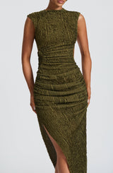 Aphrodite Midi Abito Khaki