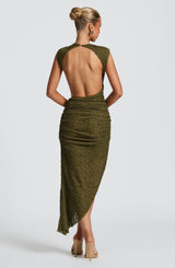 Aphrodite Midi Abito Khaki
