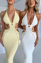 Abito Arabella Maxi Bianco