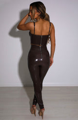 Pantaloni Arianna Cioccolato