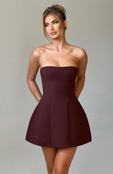 Abito Mini Asha - Marrone