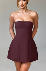 Abito Mini Asha - Marrone