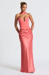 Gonna Maxi Bernadette Rosa Coral