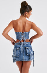 Gonna Minnie Lavato Scuro