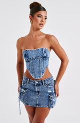 Gonna Minnie Lavato Scuro