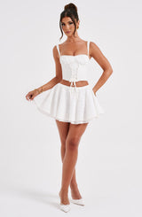 Top Donna Bonnie Avorio