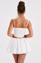 Top Donna Bonnie Avorio