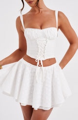 Top Donna Bonnie Avorio