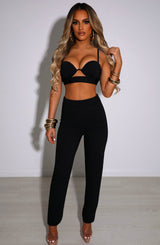 Brienna Top Nero Taglia Unica