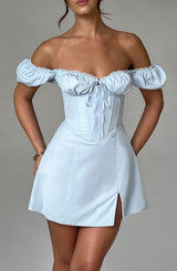 Abito Mini Caitlyn Blu