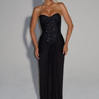 Carina Maxi Dress - Black