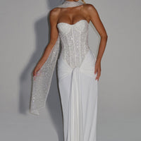 Carina Maxi Dress - Ivory
