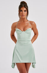 Abito Mini Cartia Verde