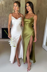 Abito Maxi Celestina Khaki