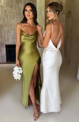 Abito Maxi Celestina Khaki