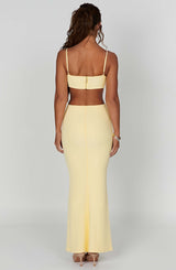 Abito Maxi Celine Limone