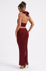 Top Burgundy Chrishelle