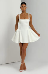 Christie Mini Dress - Ivory