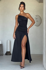 Abito Maxi Claudia Nero