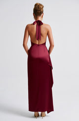 Abito Maxi Colette - Borgogna