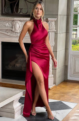 Abito Maxi Colette - Borgogna