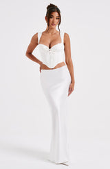 Top di moda ivory