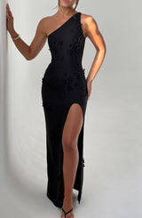 Abito Maxi Cynthia Nero