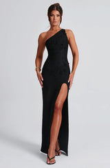 Abito Maxi Cynthia Nero