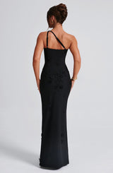 Abito Maxi Cynthia Nero